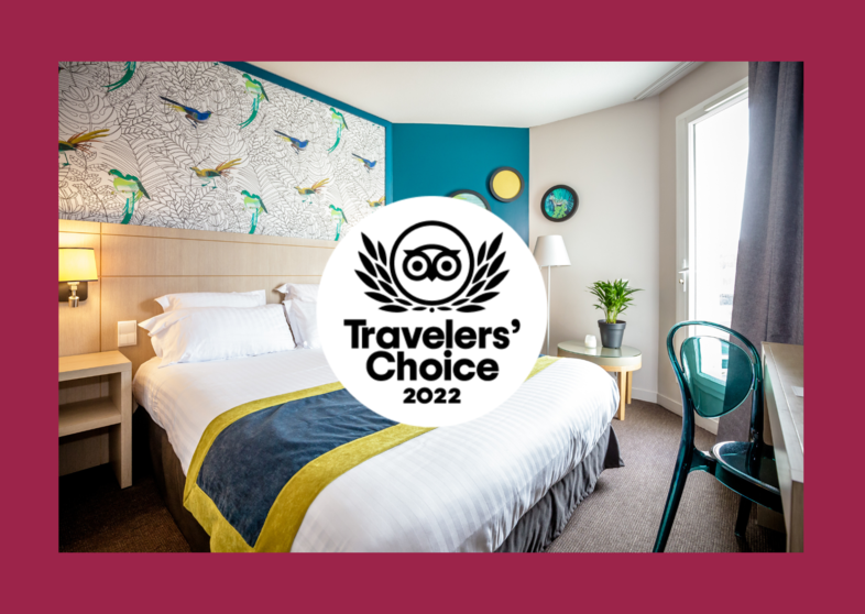 Tripadvisor Travelers’ Choice Award 2022 - Best Western Plus Vannes Centre-ville