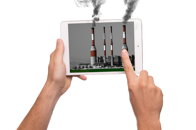 digitale Verschmutzung